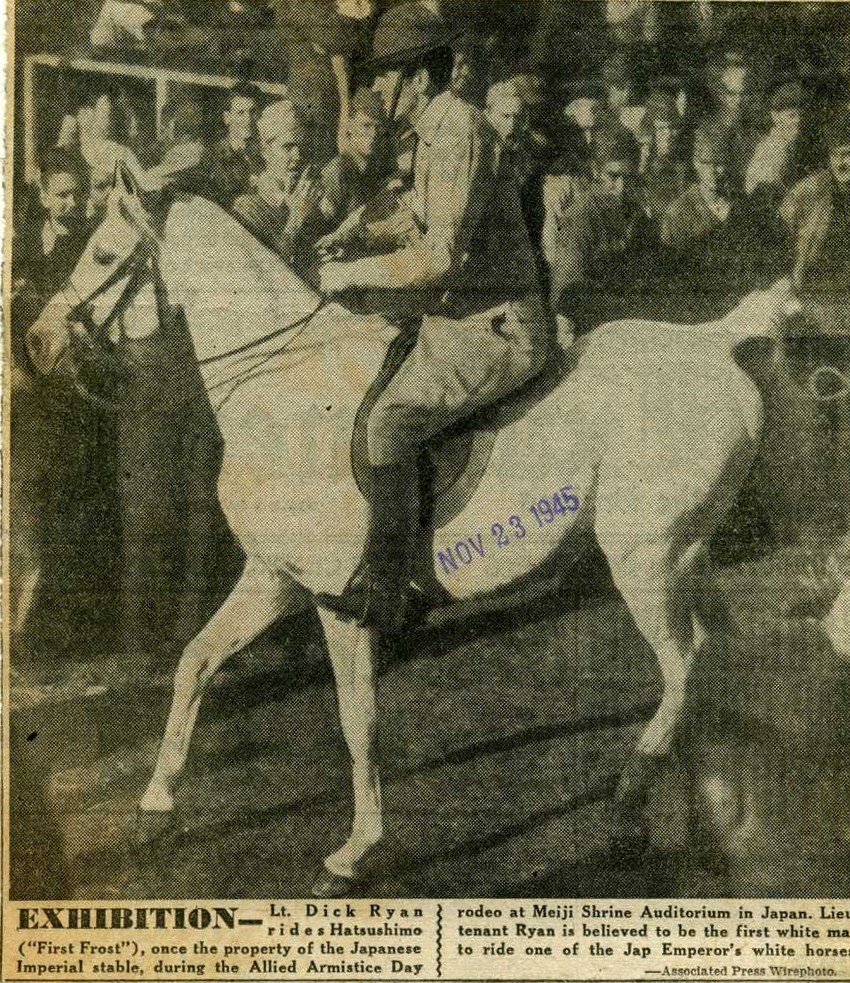 The Mythical Capture of Emperor Hirohito's Horse